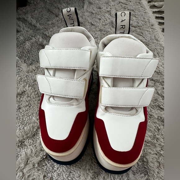 Stella McCartney Women's White Eclypse Platform Sneakers - Picture 4 of 7